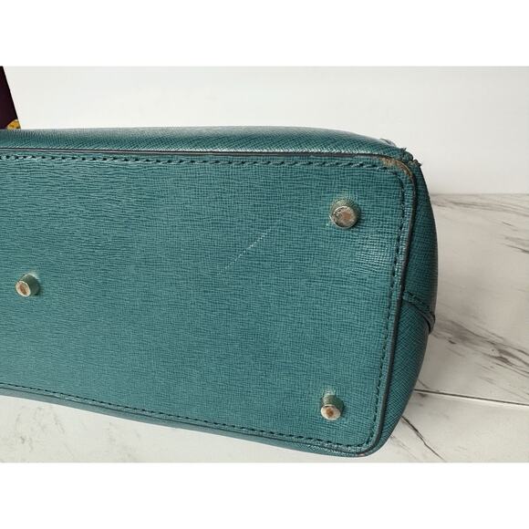 Cromia Italian Leather Handbag Purse – Peacock Luxe Designer Christmas Gift $465 - Picture 7 of 14